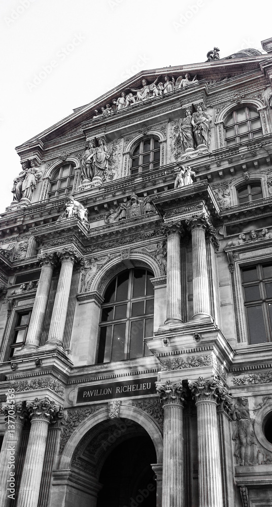 A Classical Facade, Paris