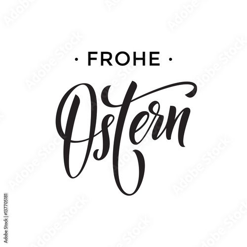 F rohe OsterHappy Easter German Paschal greeting