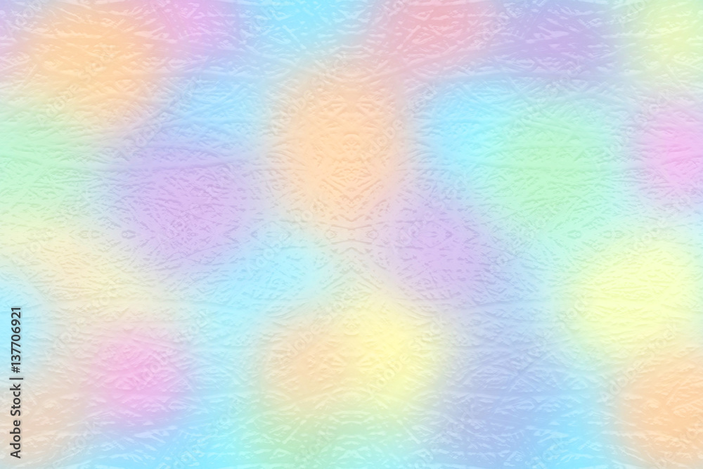 Colorful textured rough wry carved lines on surface symmetric background red orange yellow green blue purple