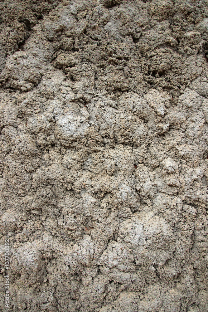 Cement covered wall Cement covered wall