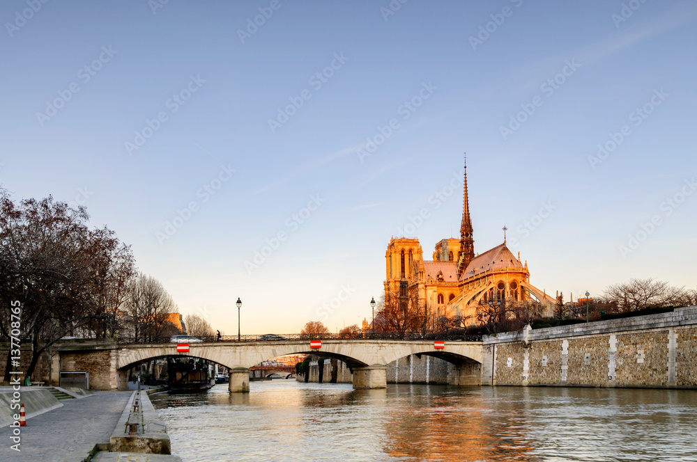 Obraz premium Notre Dame Paris France