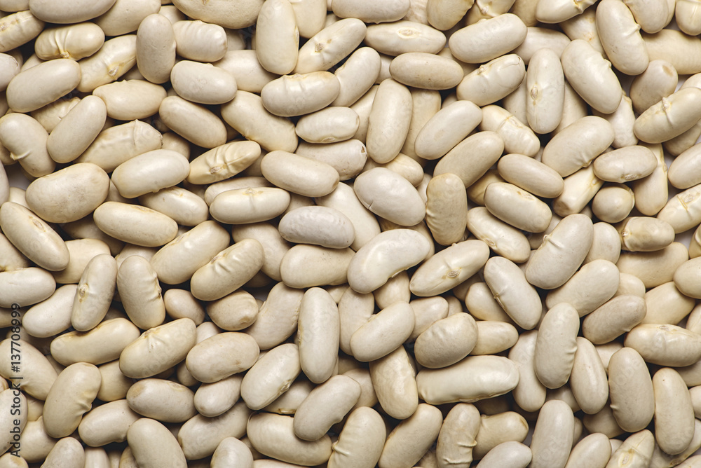 Background of white beans. Horizontal shoot. Background of white beans. Horizontal shoot.