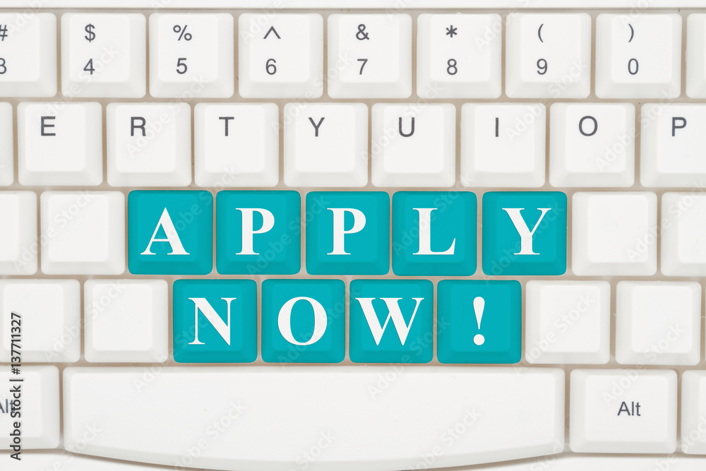 Applying for a job on the internet