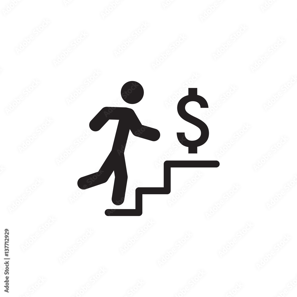 Make More Money Icon. Business Concept. Flat Design. Make More Money Icon. Business Concept. Flat Design.
