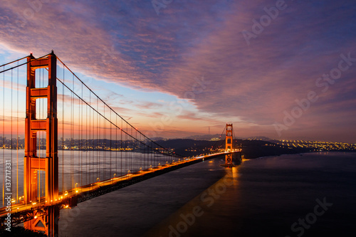 Golden Gate Bridge from Battery Spencer photo