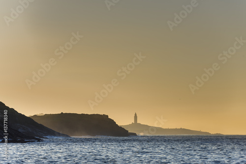 Torre de Hercules  La Coru  a  Espa  a .