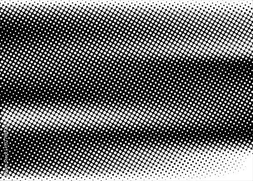Grunge dotted black and white texture
