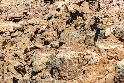 Severe Iranian rocks under sun