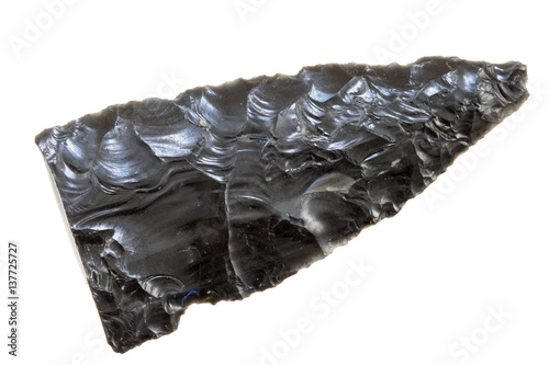 obsidian tool photo
