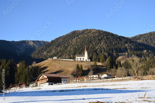 Strassen, Osttirol, Hochpustertal, Pfarrkirche, hl. Jakobus der Ältere, Kirche, gotisch, Gotik photo