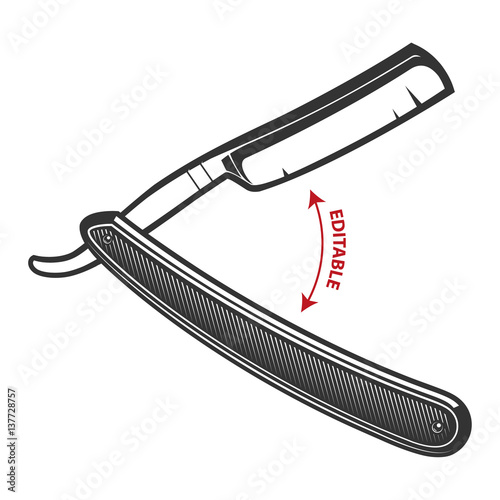 Razor blade (raster version)