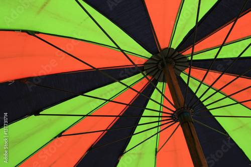 beach umbrella detail