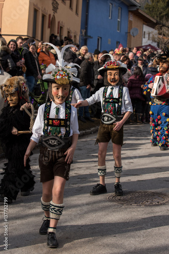 Matschgerer Fasching Karneval Umzug Absam Tirol   sterreich