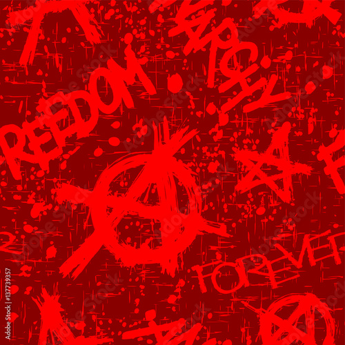 anarchy background red