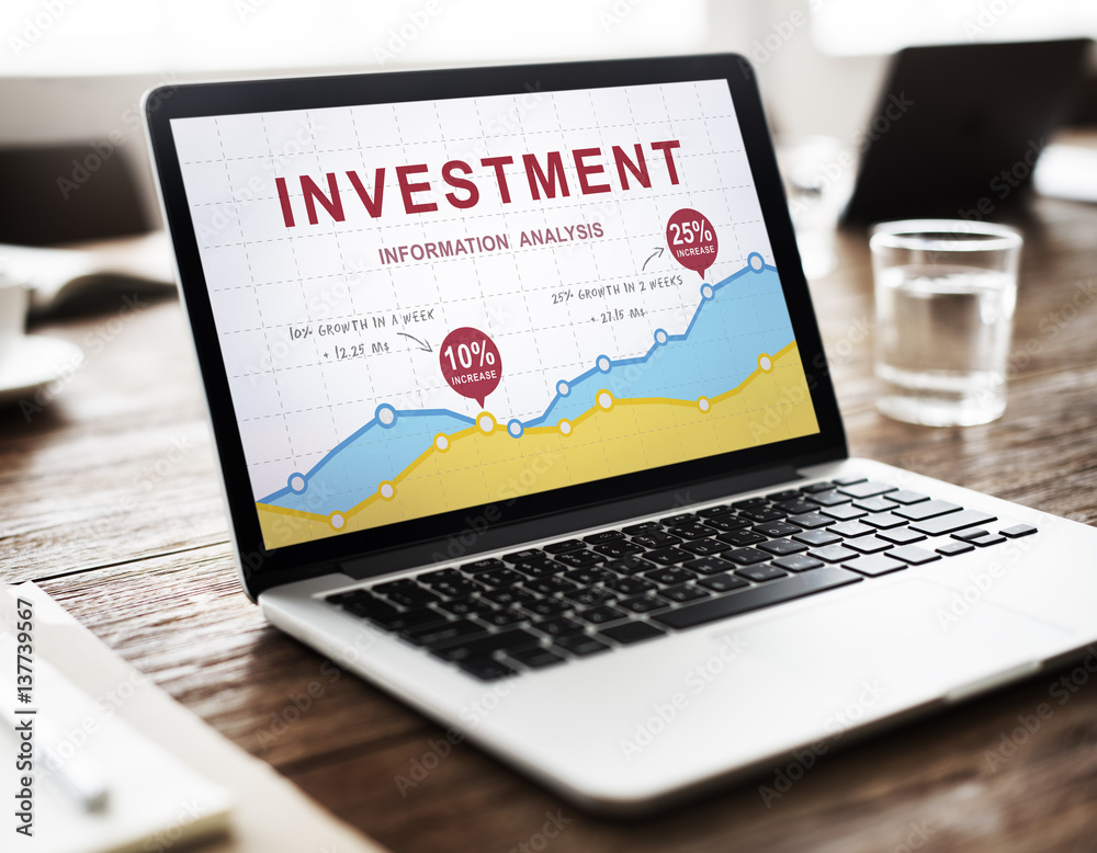 Business Data Growth Report Analysis Performance Concept