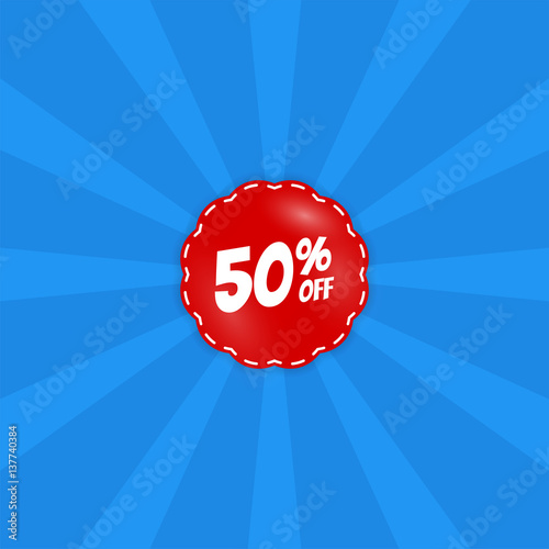 Big Sale poster, banner. Special offer. Vector illustration.