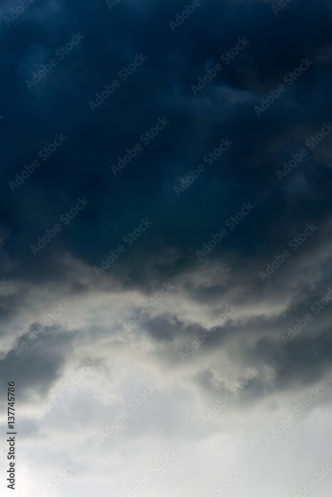 Dark Grey Storm Clouds