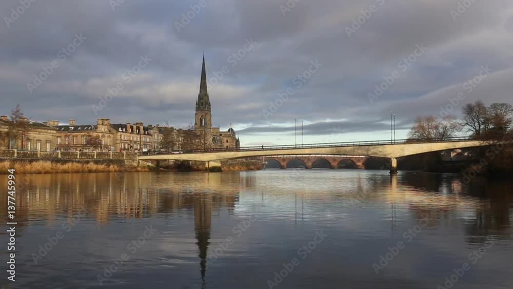 Timelapse of Perth waterfront Scotland
Timelapse of Perth waterfront Scotland