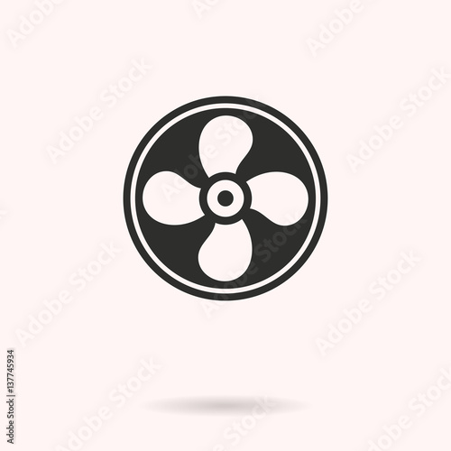 Fan - vector icon.