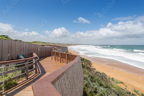 Whale viewing platform, at Logans beach, Warrnambool © Michael Garner