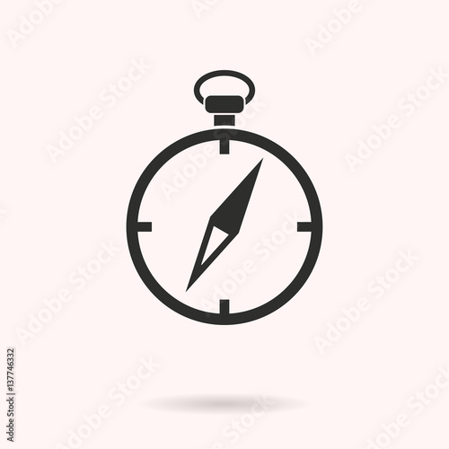 Compass - vector icon.