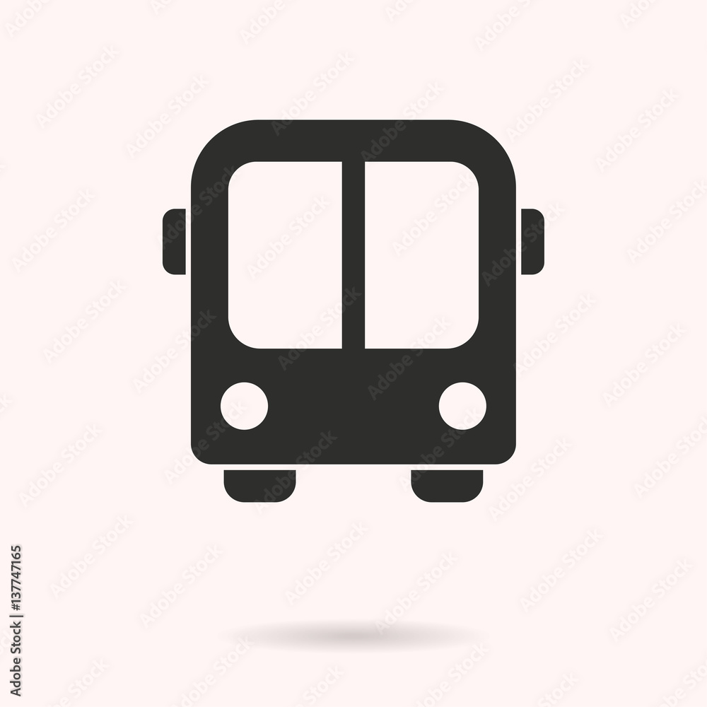 Bus - vector icon. Bus - vector icon.