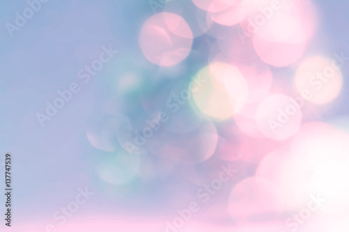 abstract Blue bokeh background