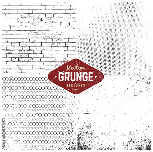 Grunge Textures Set