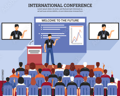 Presentation Conference Hall Composition