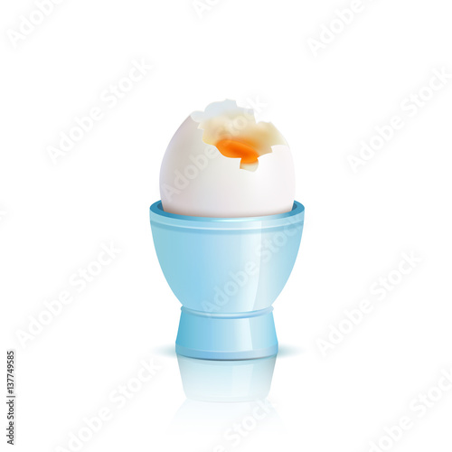 Soft Boiled Egg Illustration