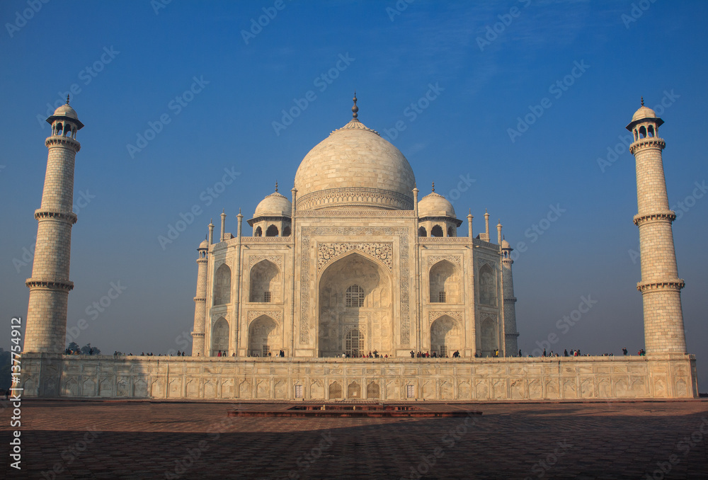 Taj Mahal. Agra, India.