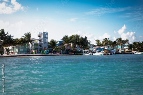 Caye Caulker is small island located approximately 20 miles from Belize City Belize