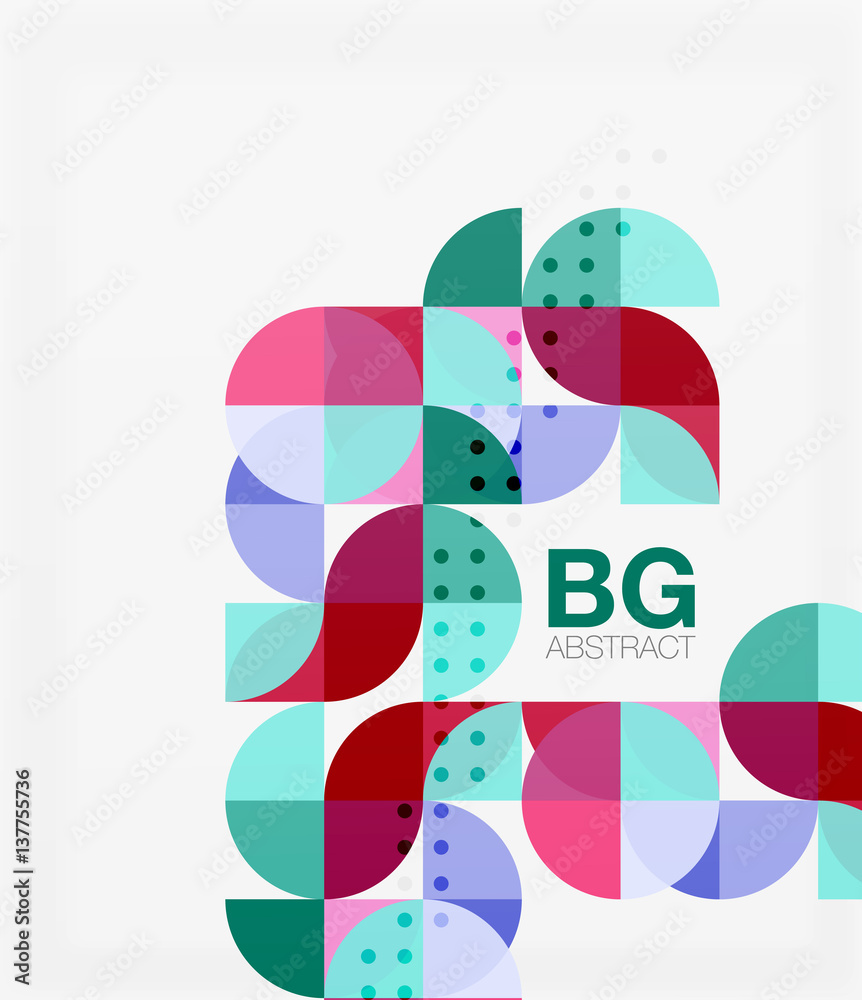Vector circle abstract background Vector circle abstract background