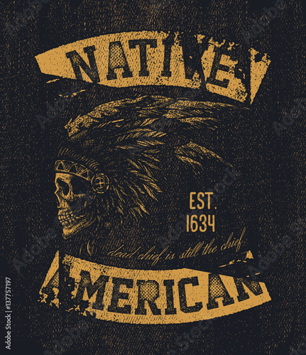 Native american illustration