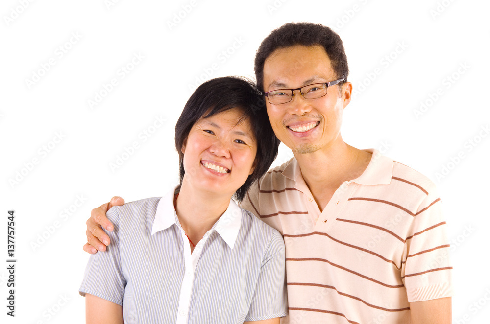 Asian young couple Asian young couple