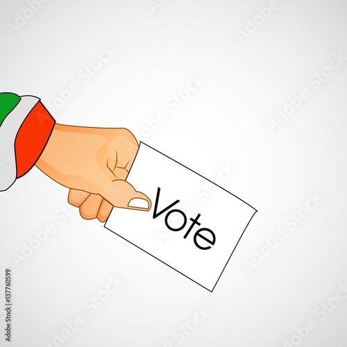 illustration of elements for Vote