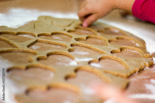 Girl with hearts of dough