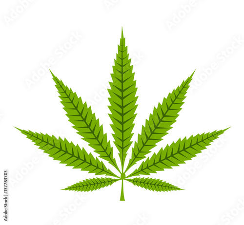 Cannabis leaf icon