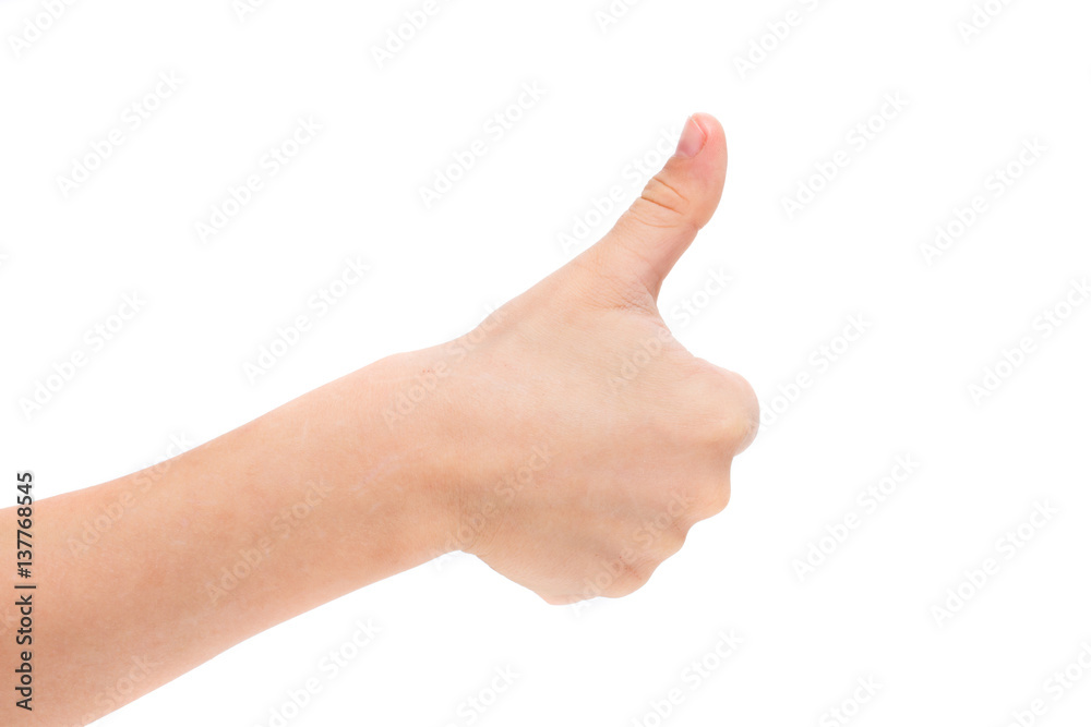 hands of the child isolated hands of the child isolated