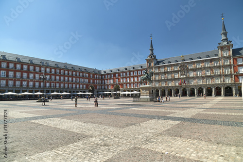 Madrid (Spain):  Plaza Mayor