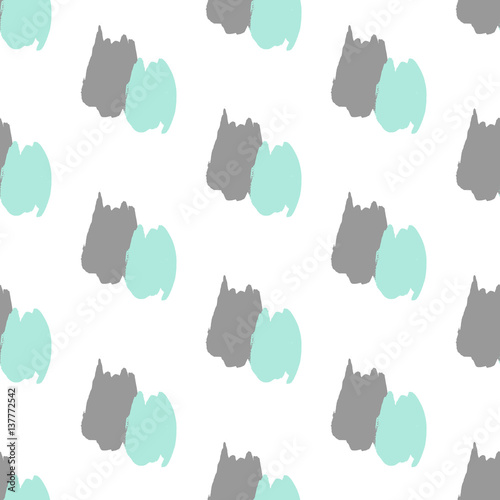 Hand Drawn Abstract Seamless Pattern