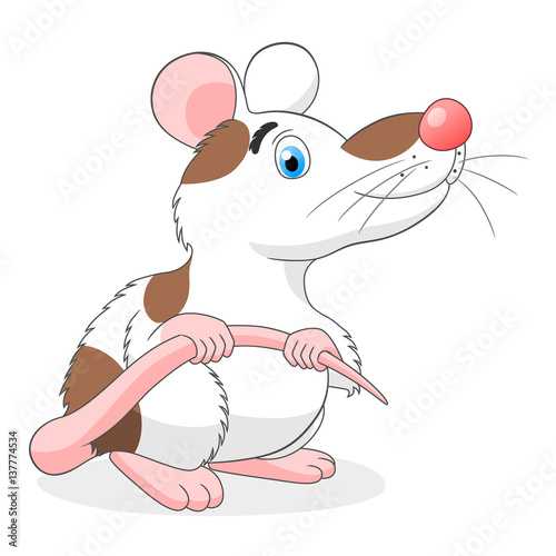 Cartoon rat