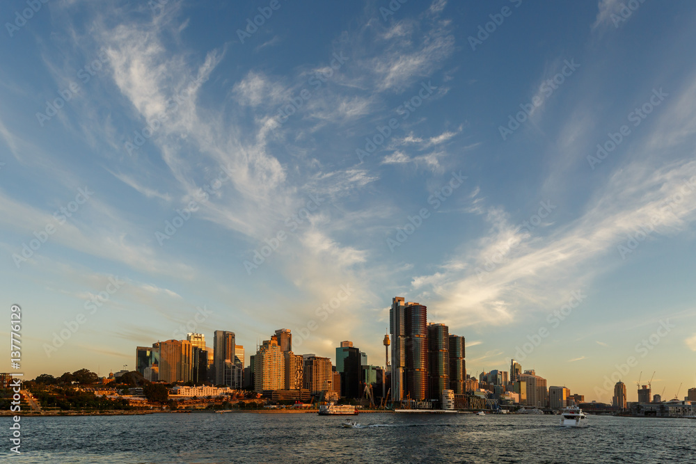 Fototapeta premium Sydney, view on Darling Harbour 