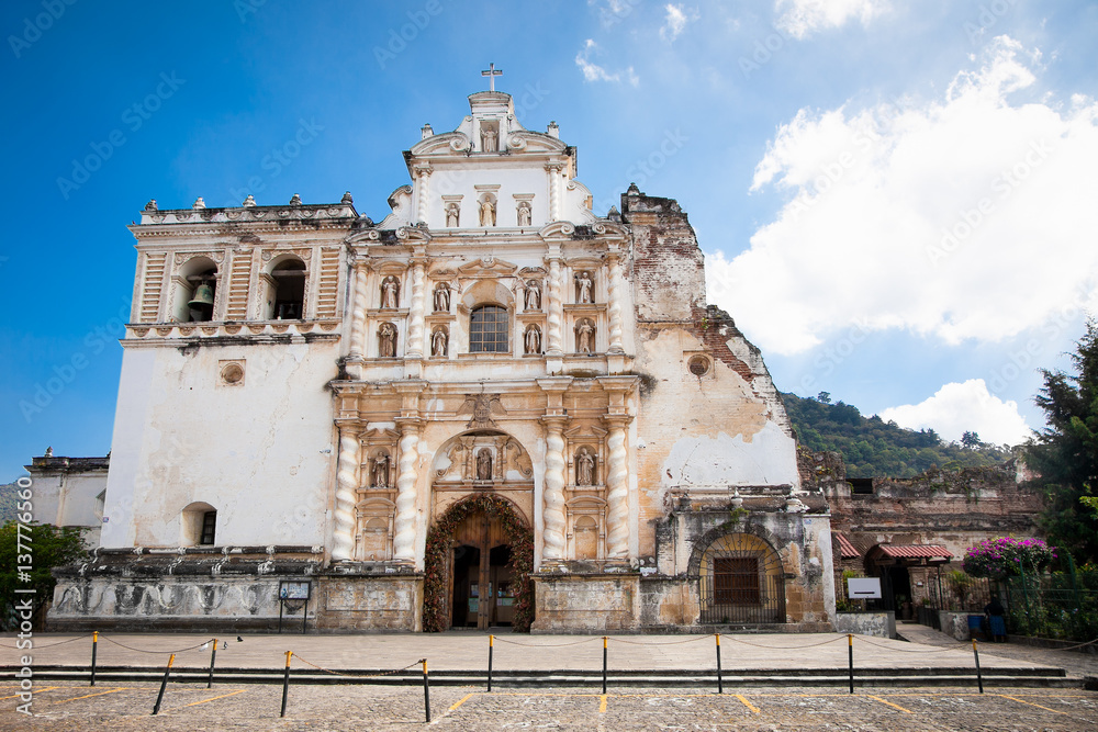 San Francisco Church in Antigua, Guatemala.