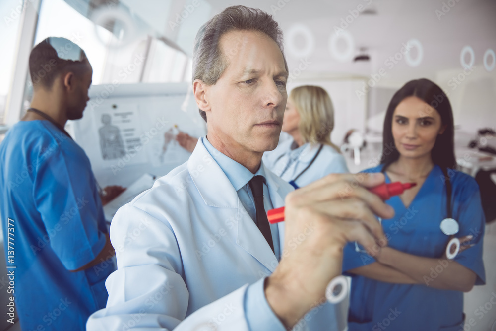 Obraz premium Medical doctors at the conference