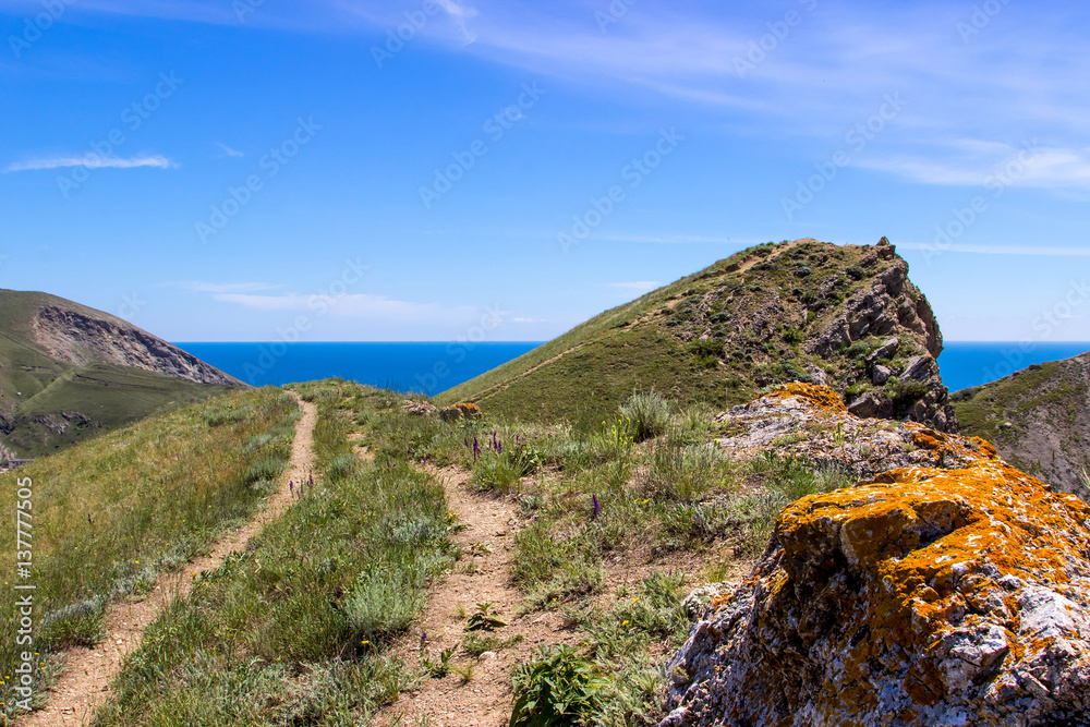 Beautiful multicolored relax seascape Beautiful multicolored relax seascape