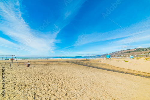 Golden shore in Pismo Beach