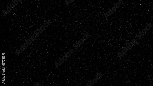 dark night sky with beautiful sparkling stars  photo