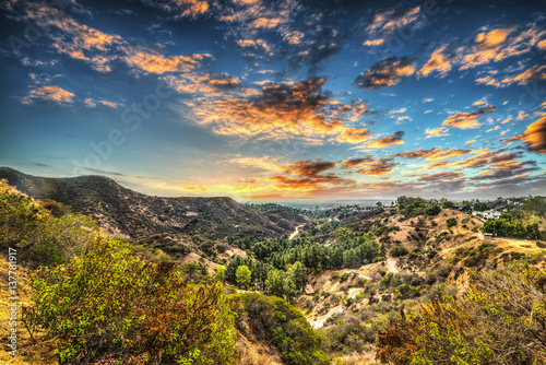 Bronson canyon in Los Angeles