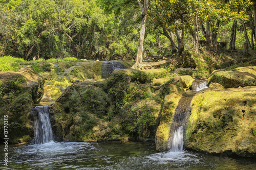 Photography Waterfalls at the Banos de San Juan in Cuba